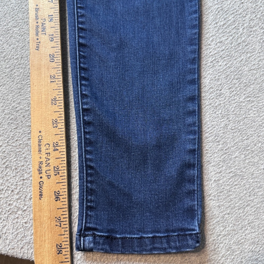 Democracy Jeans Women 12 Ab-solution Skinny Blue Stretch Denim Dark Wash - Picture 8 of 9